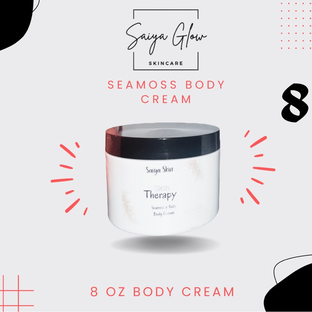 RESTOCKED 🫰🏼SAIYA SKIN 8oz SM BODY CREAM